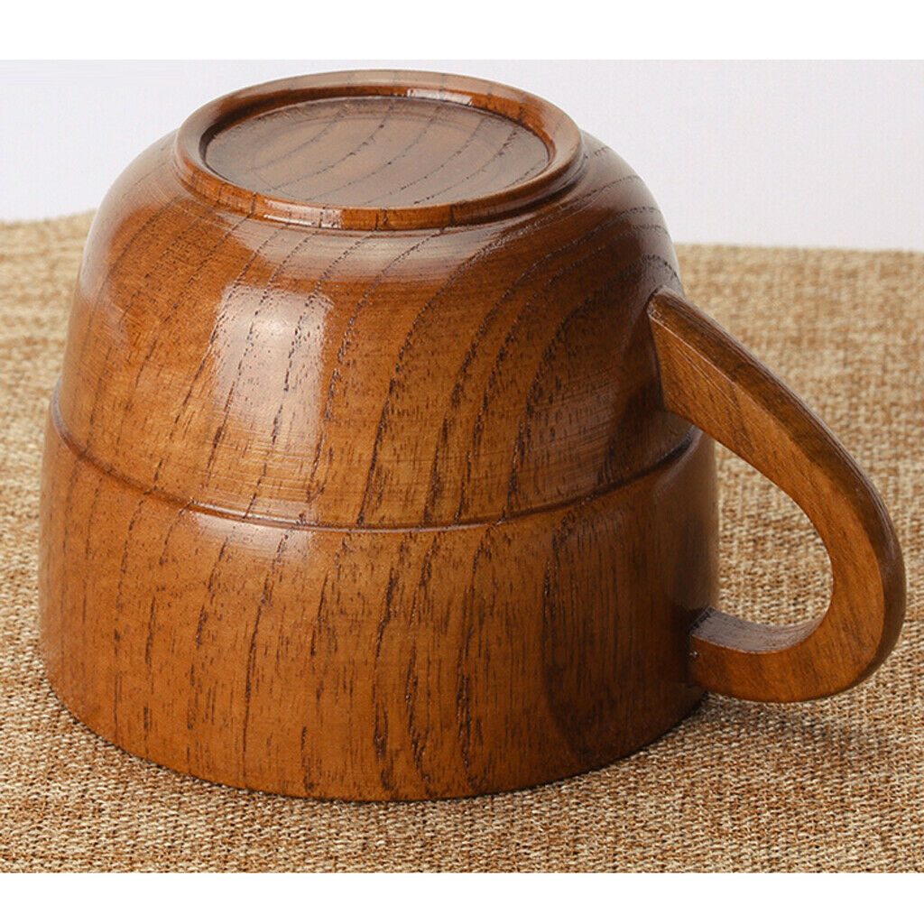 2pcs Wooden Tea Cup Wine Mug Coffee Mug Drinking Cup Camping Mug Tea Cup,