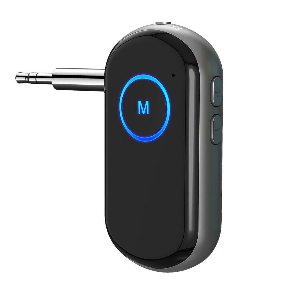 Wireless Bluetooth 5.0 Transmitter Receiver 3.5mm Aux Stereo Audio Adapter 2IN1