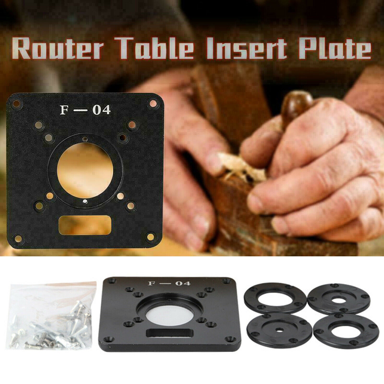 Router Table Insert Plate Trimming Machine Flip Board for Engraving Machine