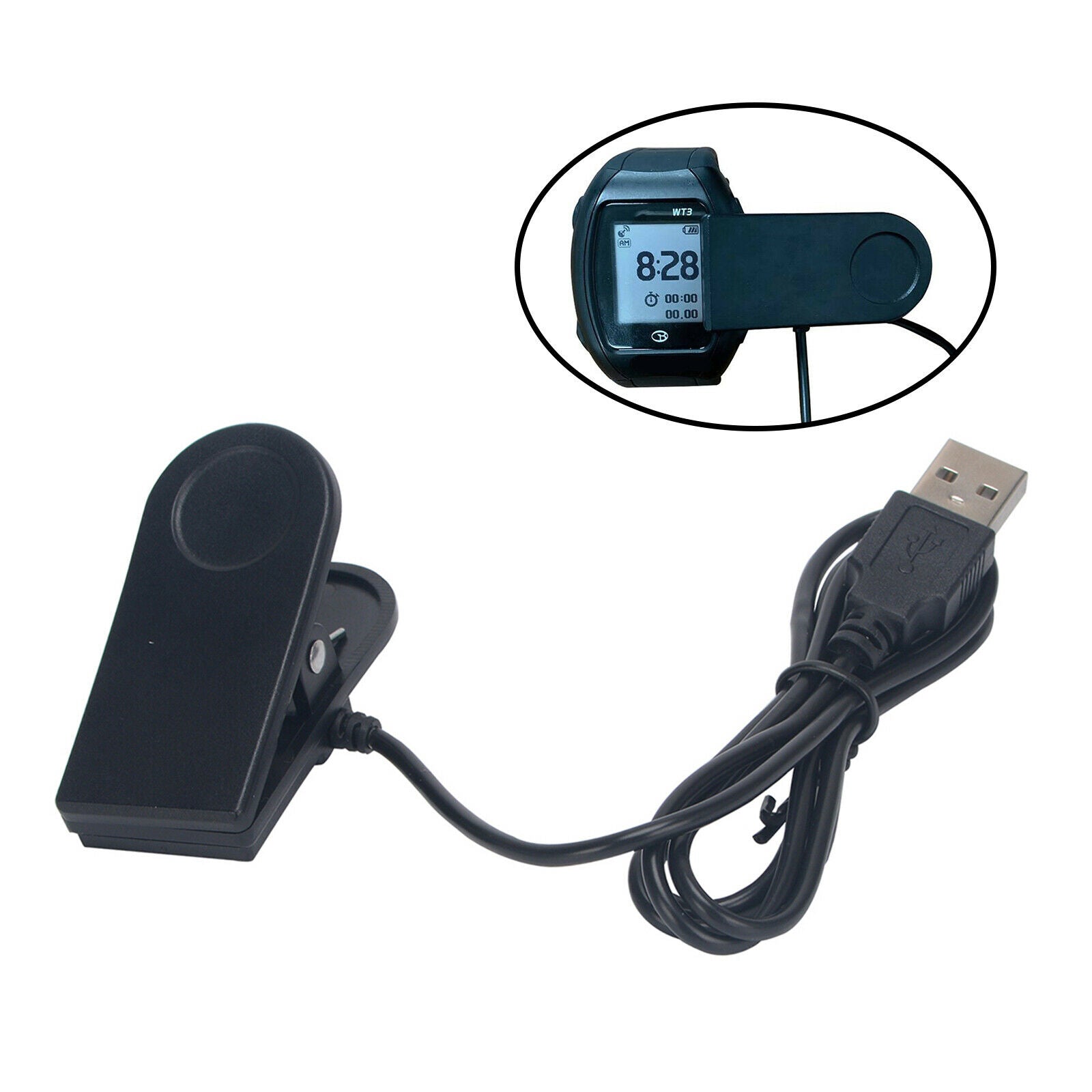 Update Version Wireless Fast Smart Watch Charger 3.3ft/1m Charging Cable for
