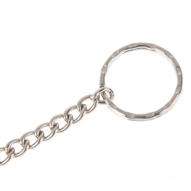 Extra Long Strong Metal hipster Key Wallet Belt Ring Clip Chain keychai.l8