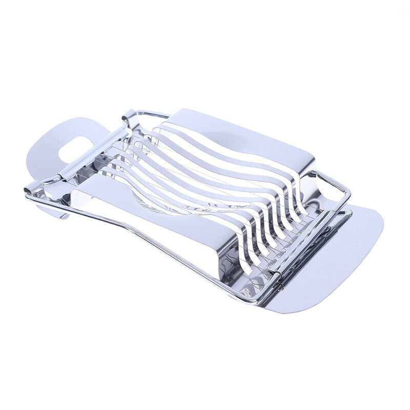 Stainless steel egg cutter preserved egg splitting tool fancy egg slicer .l8