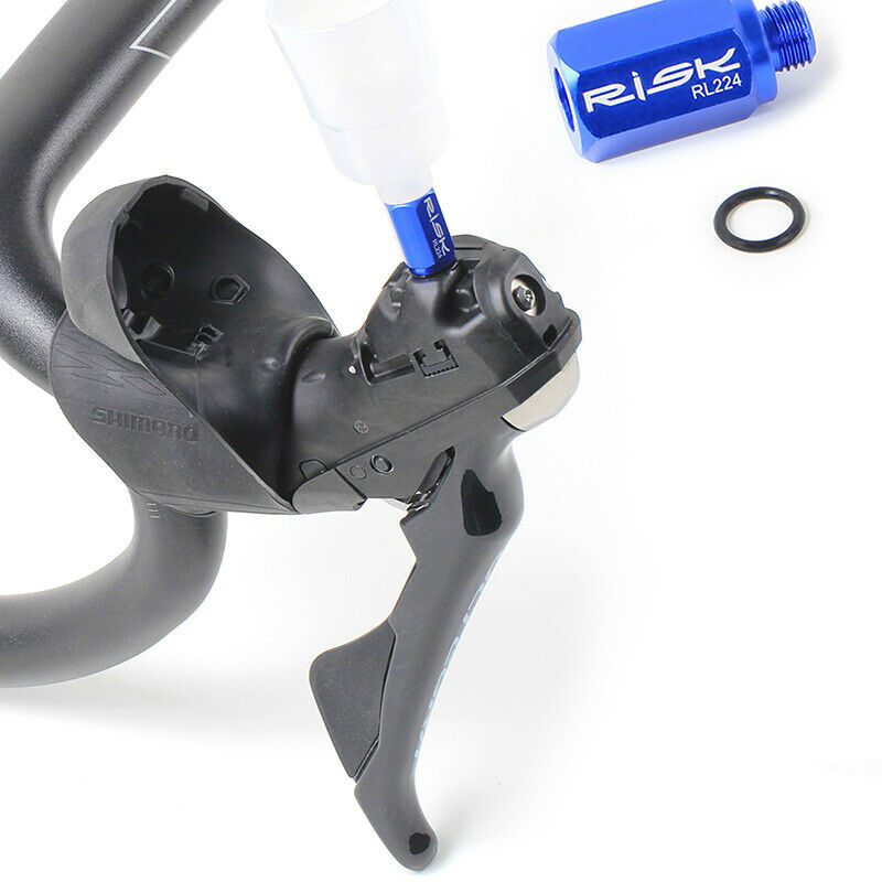 RL224 Convert To Road Hydraulic Disc Brake Bicycle Bike Bleed Funnel Adap.l8