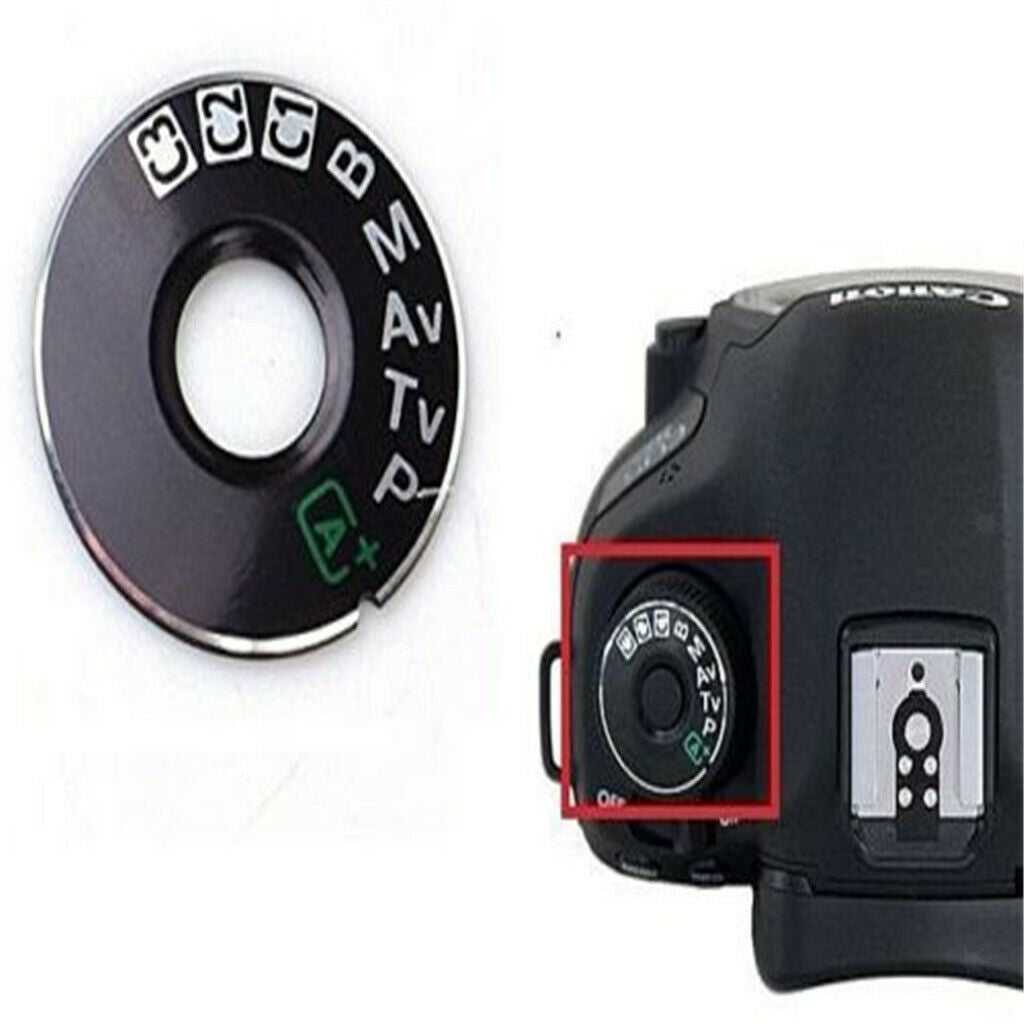 Function Dial Mode Plate Nameplate  Replace for Canon EOS 5D Mark III 5D3 .