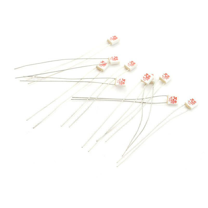 10Pcs New M20 TF 115℃ Thermal Fuse 250V 2.l8