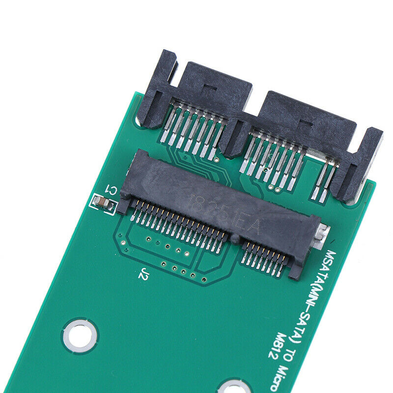 1Pc Mini PCIe PCI-e mSATA 3x5cm SSD To 1.8" Micro SATA Adapter Converter .l8