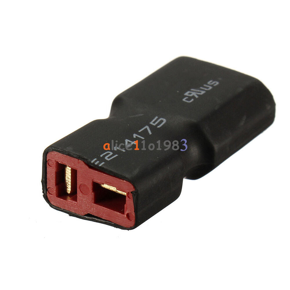 2 XT60 Male To Deans T Plug Connector Female Adapter Car Plane Heli Lipo Battery