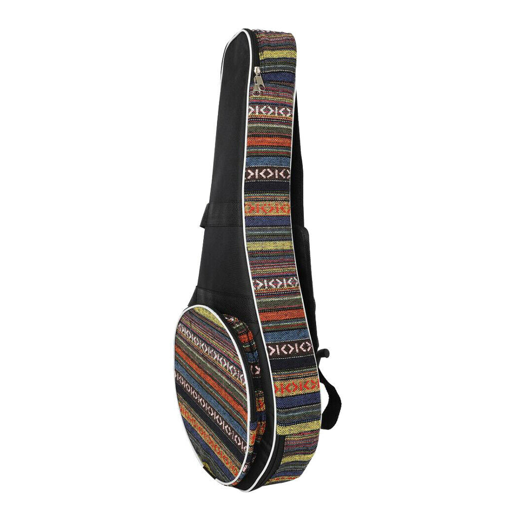 Mandolin Case COVER Padded Bag w/ Side Pocket Double Shoulder Strap
