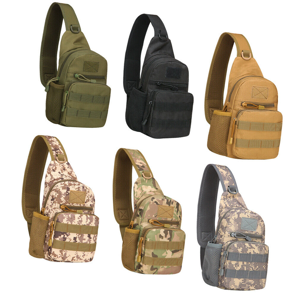 Molle Daypack Sling Bag Hiking Backpacks Small Messenger Bag  Type 1