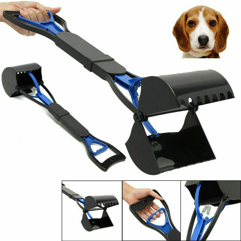 Poop Scoop Grabber Picker Poo Dog Waste Easy Pickup Pooper Scooper Pet Walk USA