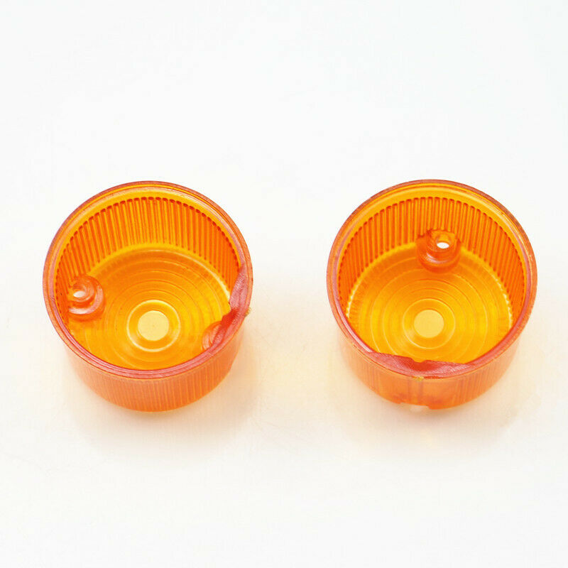 Amber Turn Signals Light Lens Cover Lampshade For Kawasaki KDX250 KDX200 KLX250