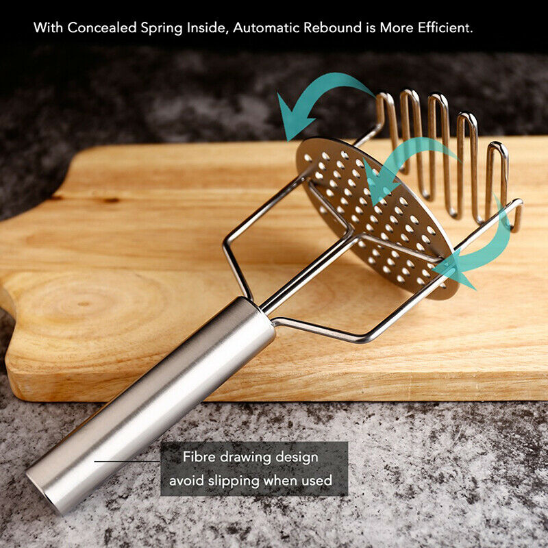 Potato Press Potato Masher Hand Press Crusher Mashed Kitchen GadgetsBDAU