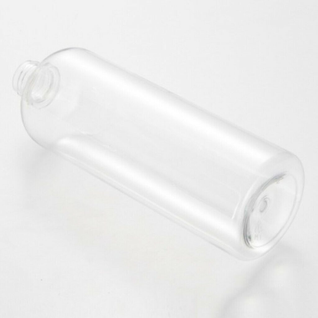 lot 17oz Shampoo Bottles Dispenser Containers for Body Wash Emulsion Clear