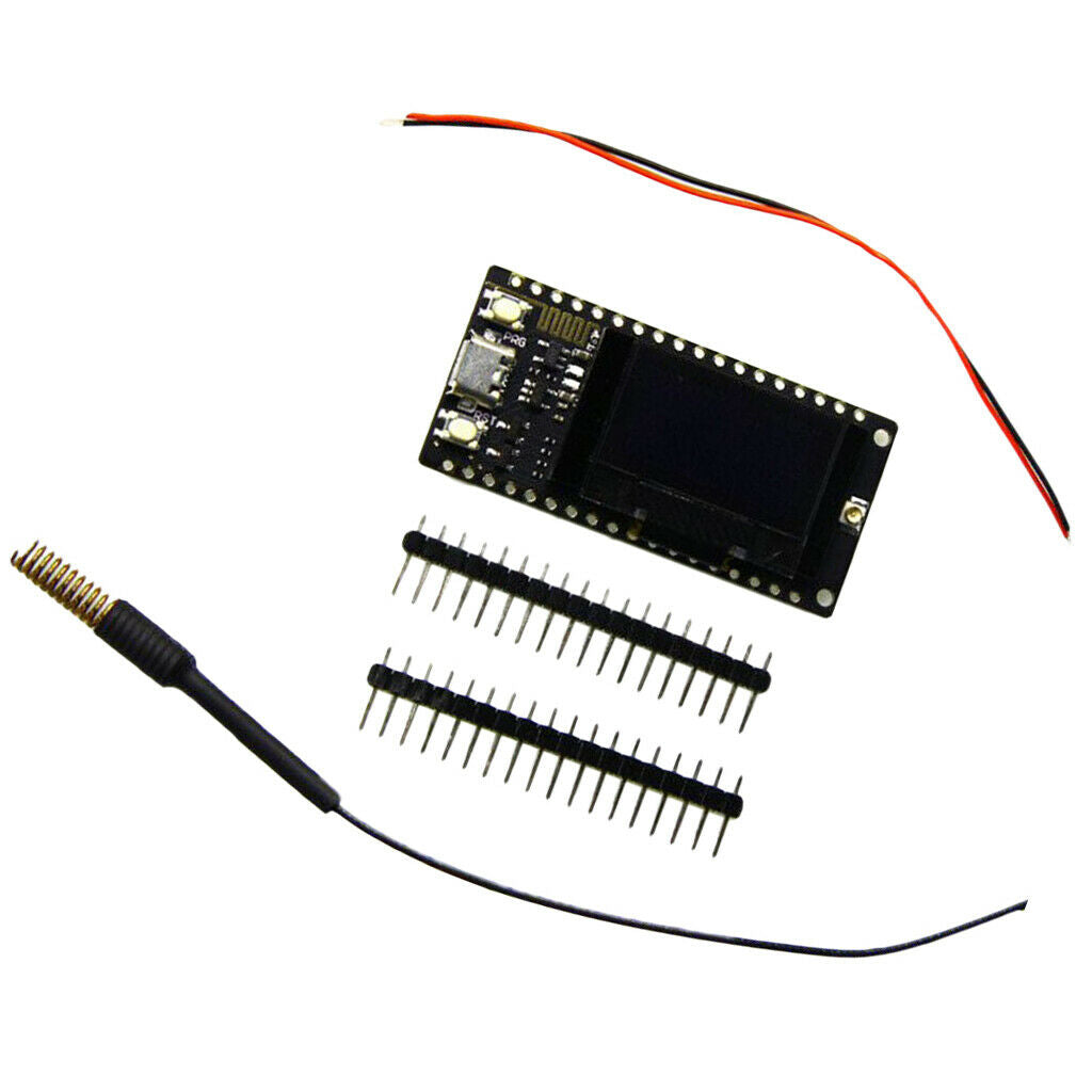 LORA32 433Mhz WiFi Bluetooth module with 0.96 inch OLED display / antenna