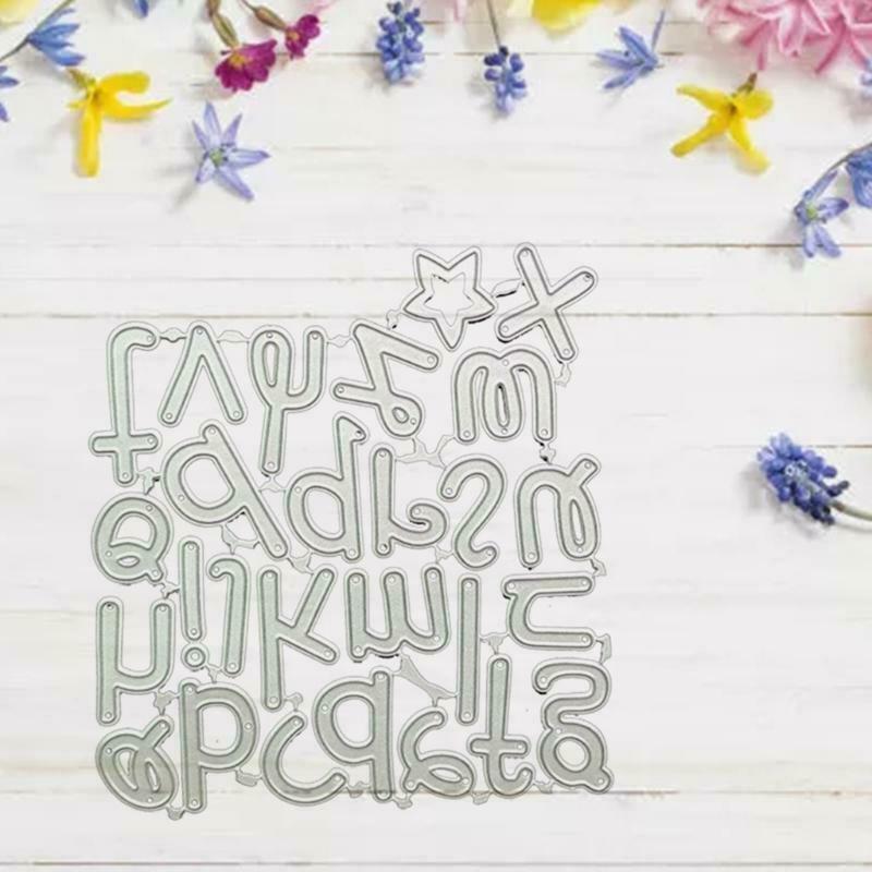 Letters Die Cutting Template Handmade Scrapbooking Diary Album DIY Decorations