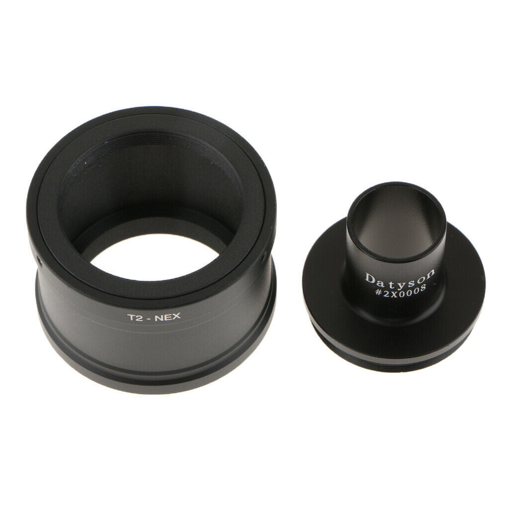 23.2mm 0.91" Microscope Tube + T2 Ring for Sony E NEX NEX3 NEX5 NEX7 Cameras