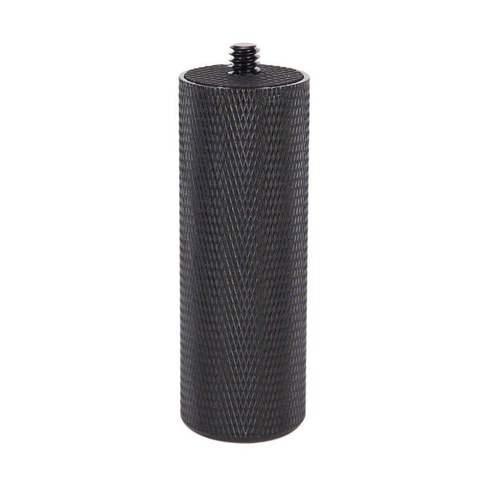 Black 1/4'' Metal Handle Hand Grip For Camera SLR DSLR Stabiliz LED FlashlightBD