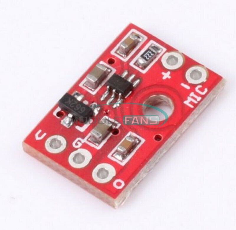 Electret Microphone MAX9812L Amplifier 3.3-6V Microplate Module for Arduino