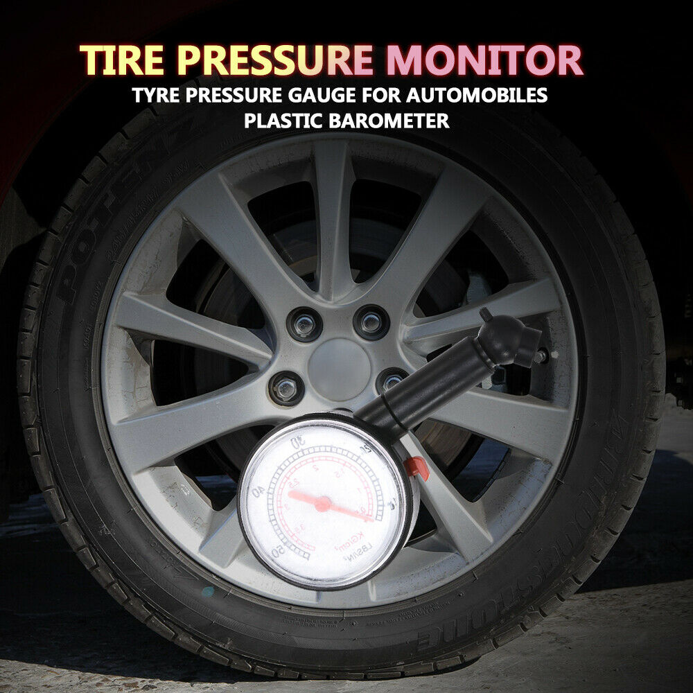 US. Tire Pressure Gauge Heavy Duty Accurate Tire Gauge for Car Motorcycle Truck