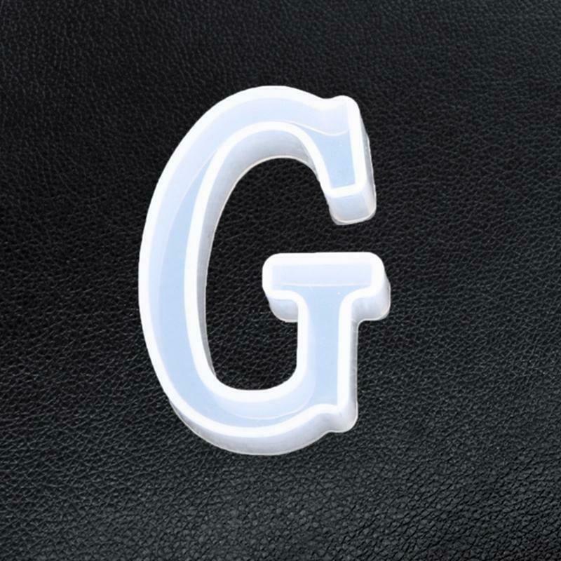 26 Pcs/set Crystal Epoxy English Letters Alphabet Silicone Mould DIY Handmade UV