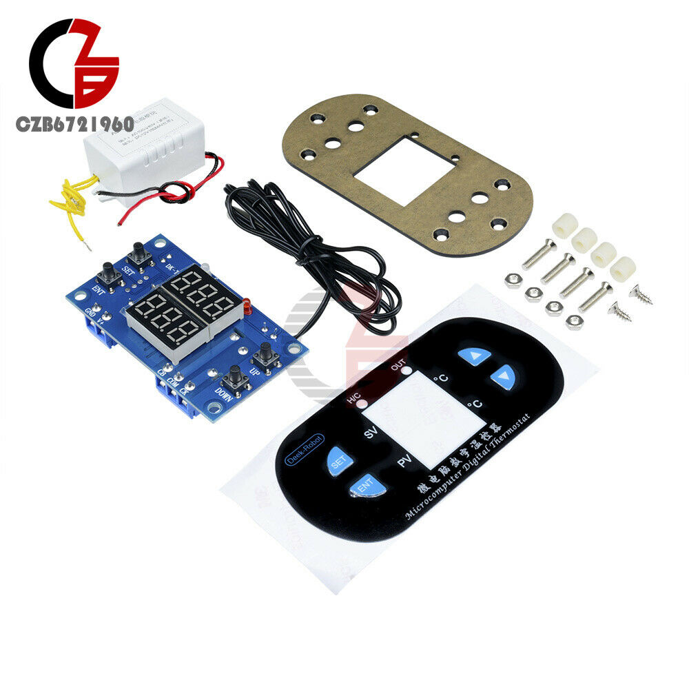 AC 110V/220V 10A Digital Dual LED W1308 Thermostat Temperature Controller Sensor