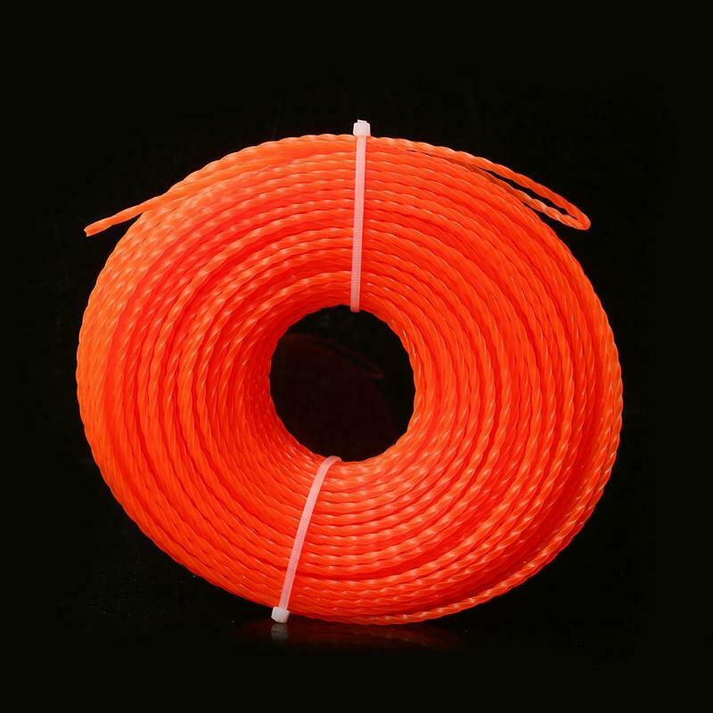 3.0mm Diameter Grass Trimmer Line Brush Cutter Power Nylon Twist Rope Cut weed