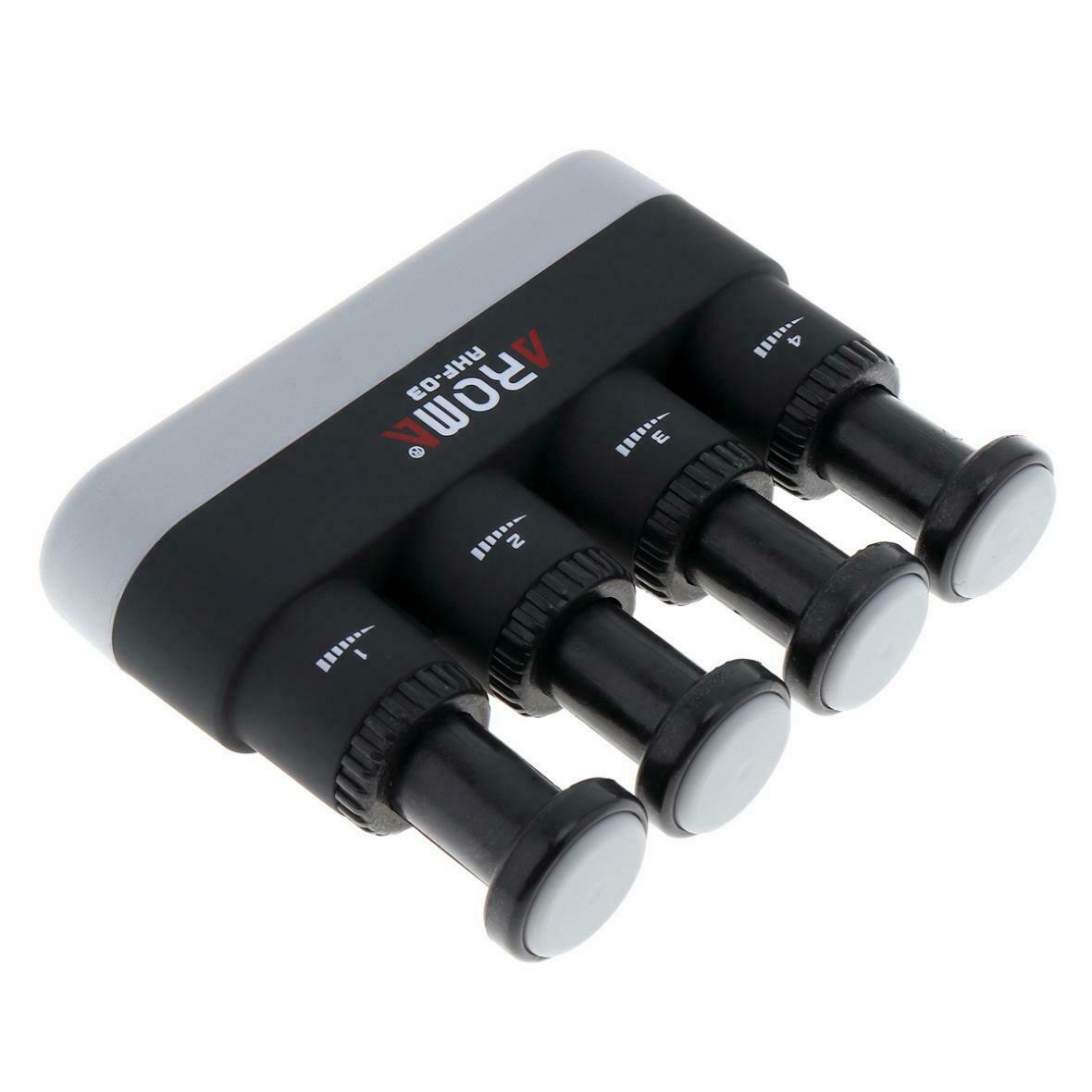 Guitar Bass Piano Players Hand Finger Exerciser Medium Tension Black Color Hand