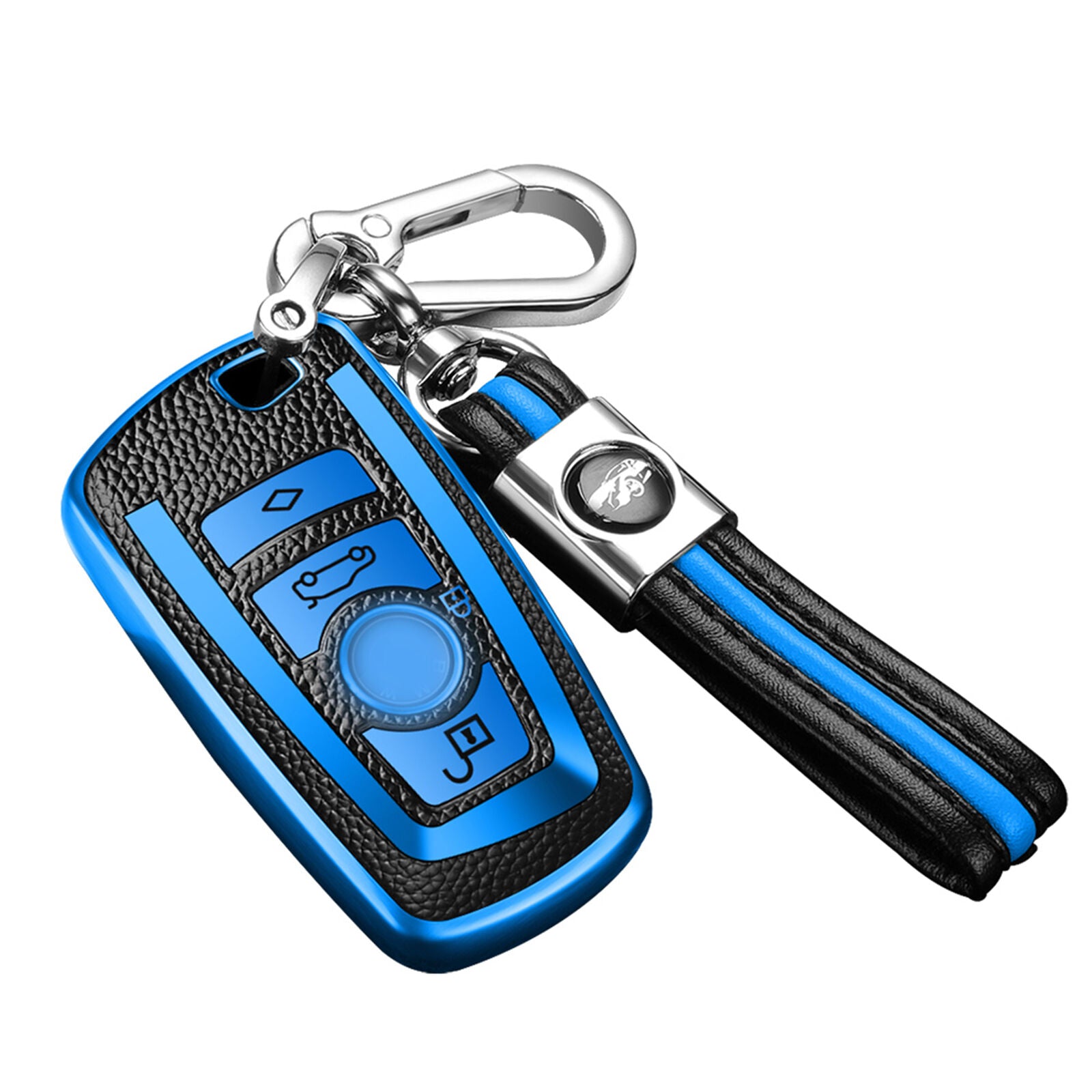 New Leather TPU Key Fob Case Cover Shell Key Holder For BMW F12 F20 F21 F30 F31