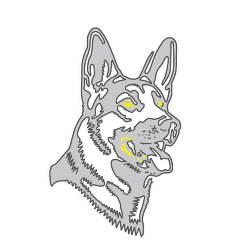 Dog Metal Cutting Dies Stencil Scrapbooking DIY Album Stamp Paper Card Embossing