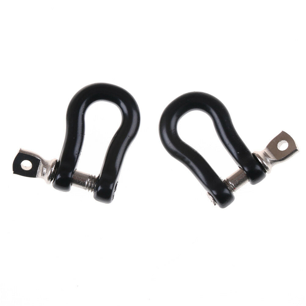 1/10 RC Crawler Car Tow Shackle Bracket Trailer Hook Tow Chain RC Axial Tt