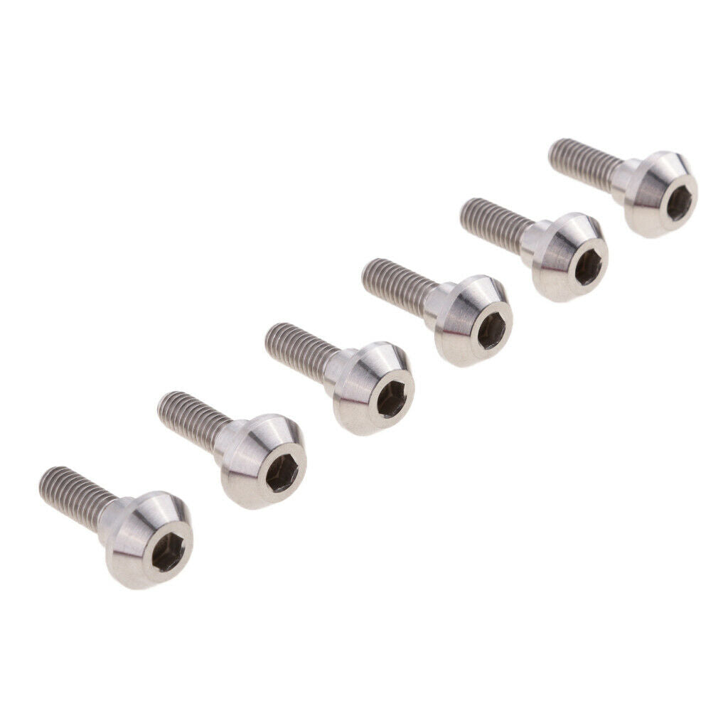 18x M6 x 20mm Titanium Disc Brake Rotor Bolts for Suzuki GSXR Yamaha R1 R6