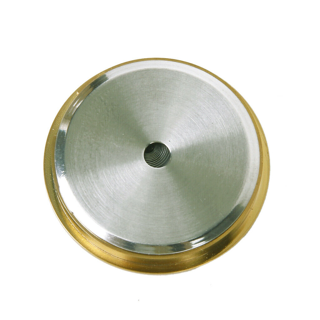 Golden Round Thermometer and Hygrometer for Guitar Violin Case 1pc