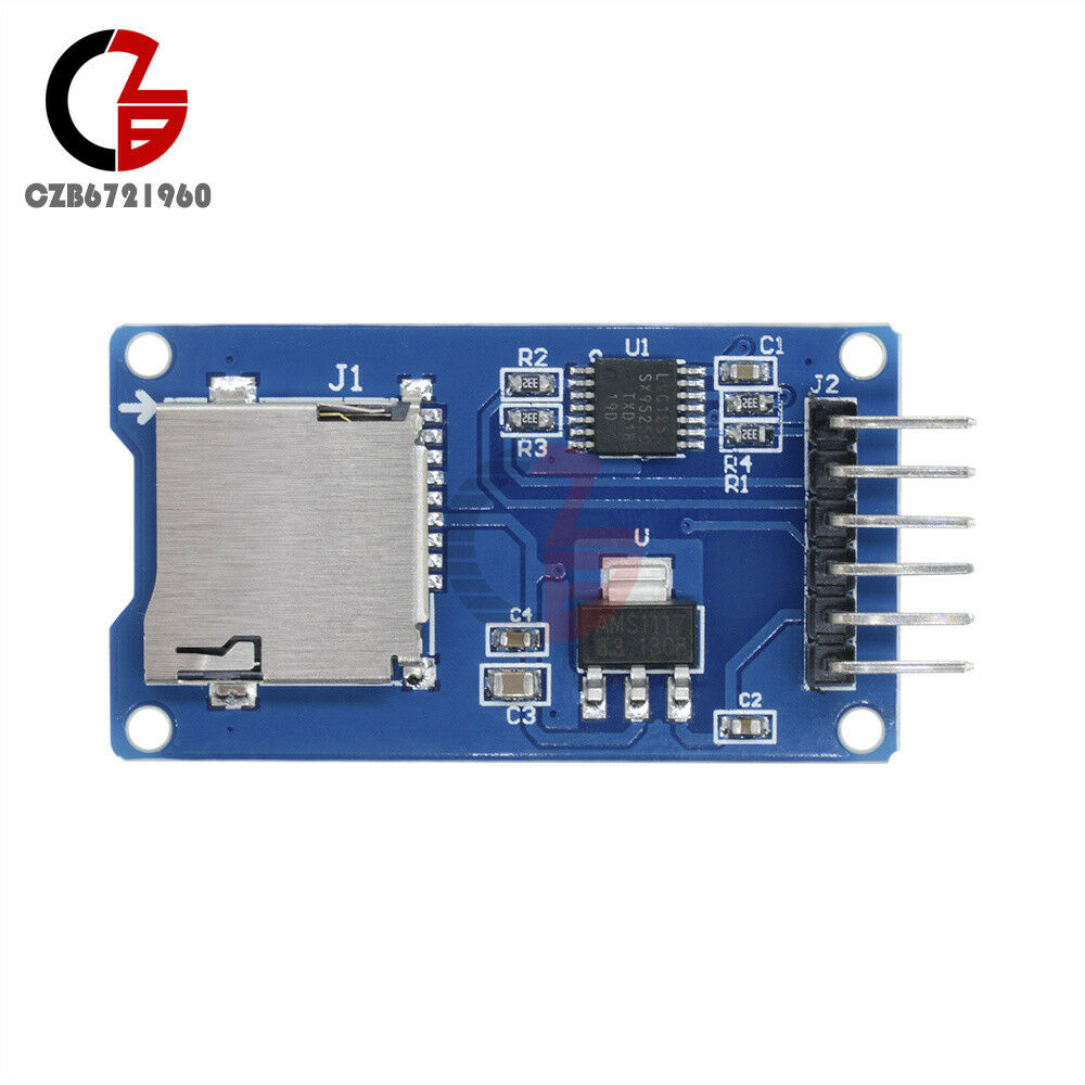 10PCS Mciro SD TF Card Memory Shield Module Storage Board 3.3V SPI for Arduino