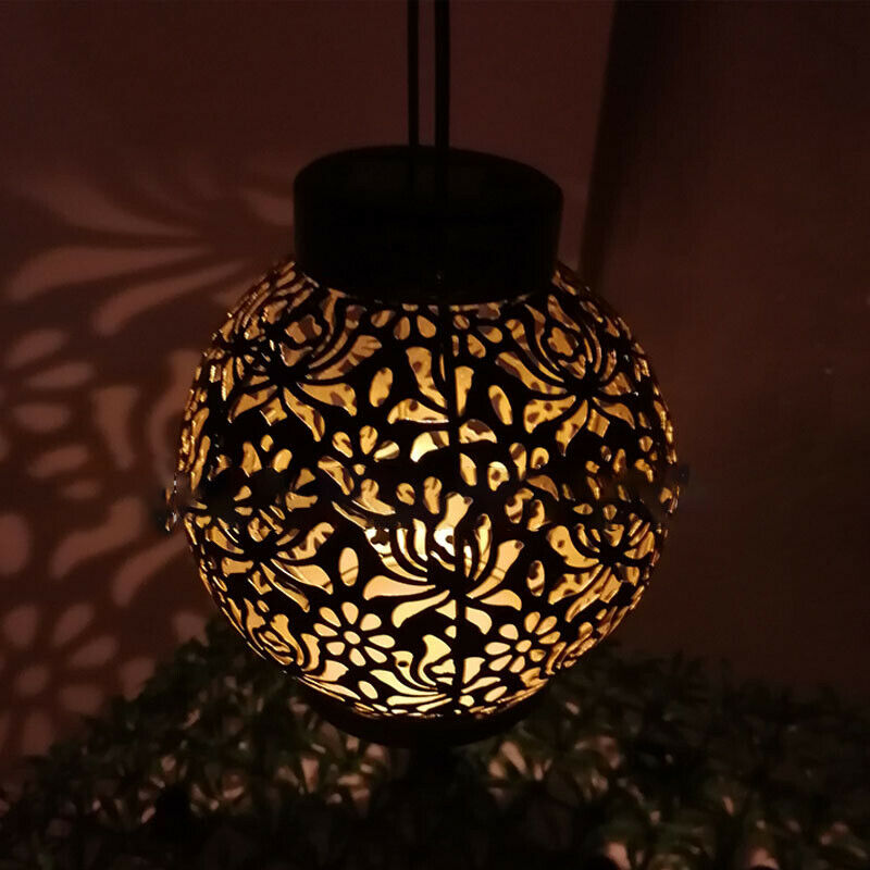 Solar  Lantern Outdoor Solar Garden Light Dancing Flicker Flame LightY FT