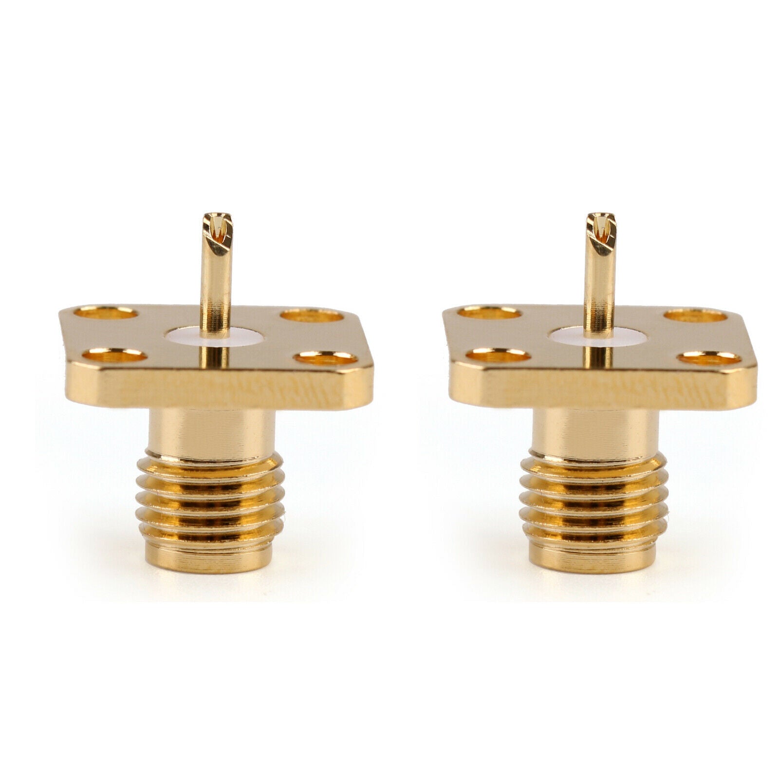 10xSMA Female Jack Chassis 4Hole Panel Post Terminal RF Coax Connector 5mm B5
