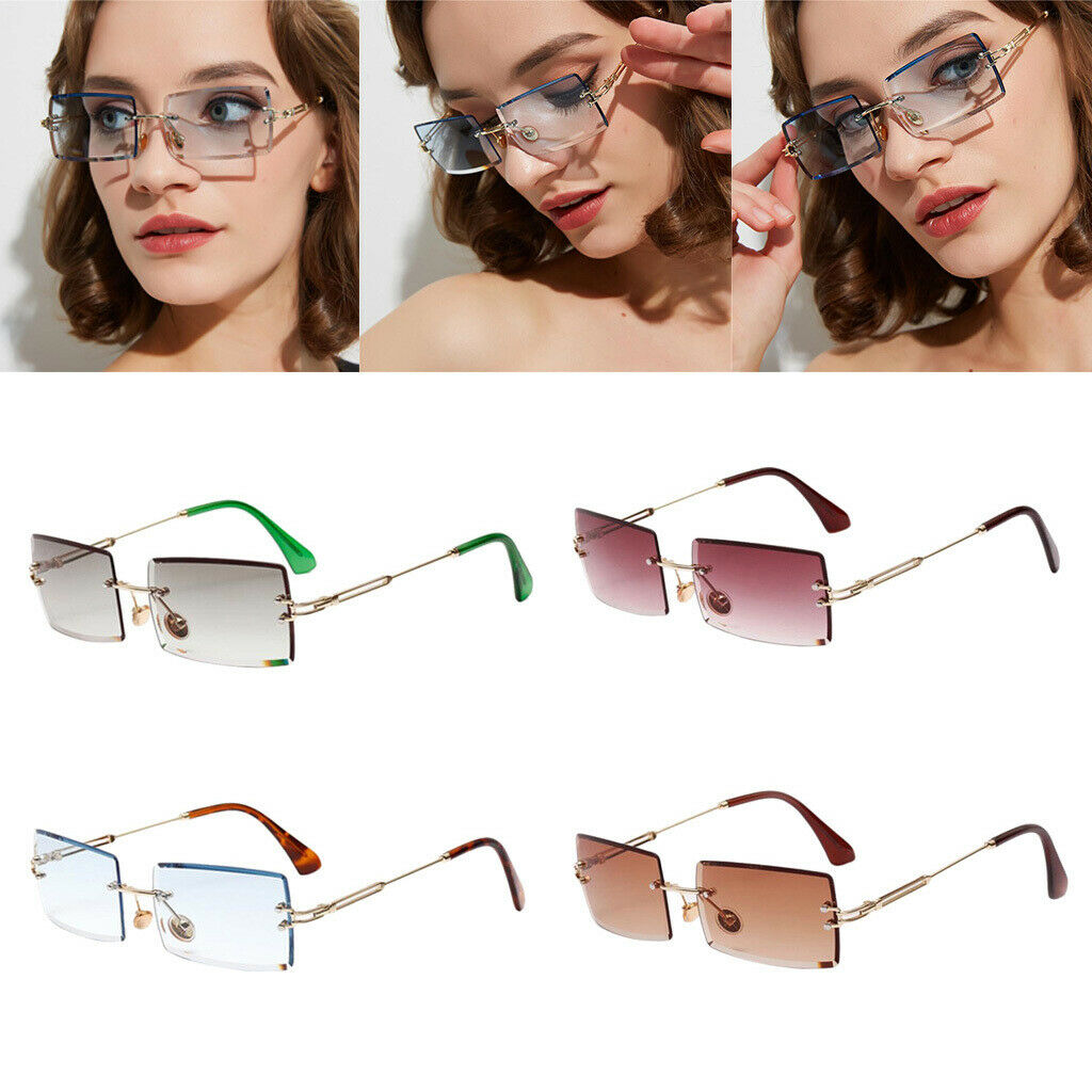 4x Ladies Sunglasses Classic Tinted Lens Metal Frame Eyewear UV Protection
