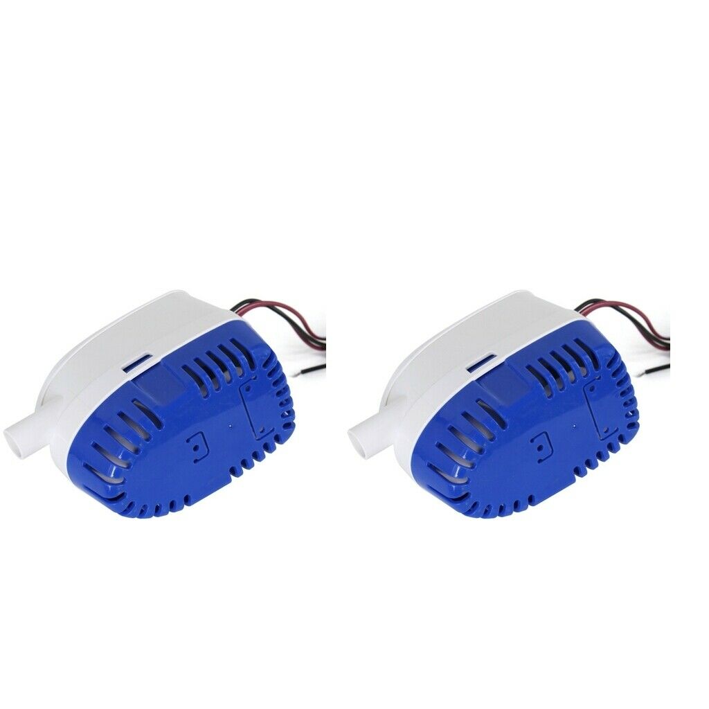 2x Automatic Submersible Boat Bilge Water Pump 24v 750gph for Marine Boat