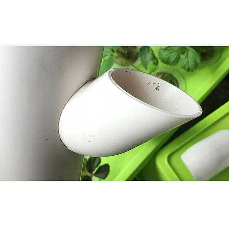 5Pcs Plastic Vertical Pipe Hydroponic Device Nursery Pots Cultivation Accessory