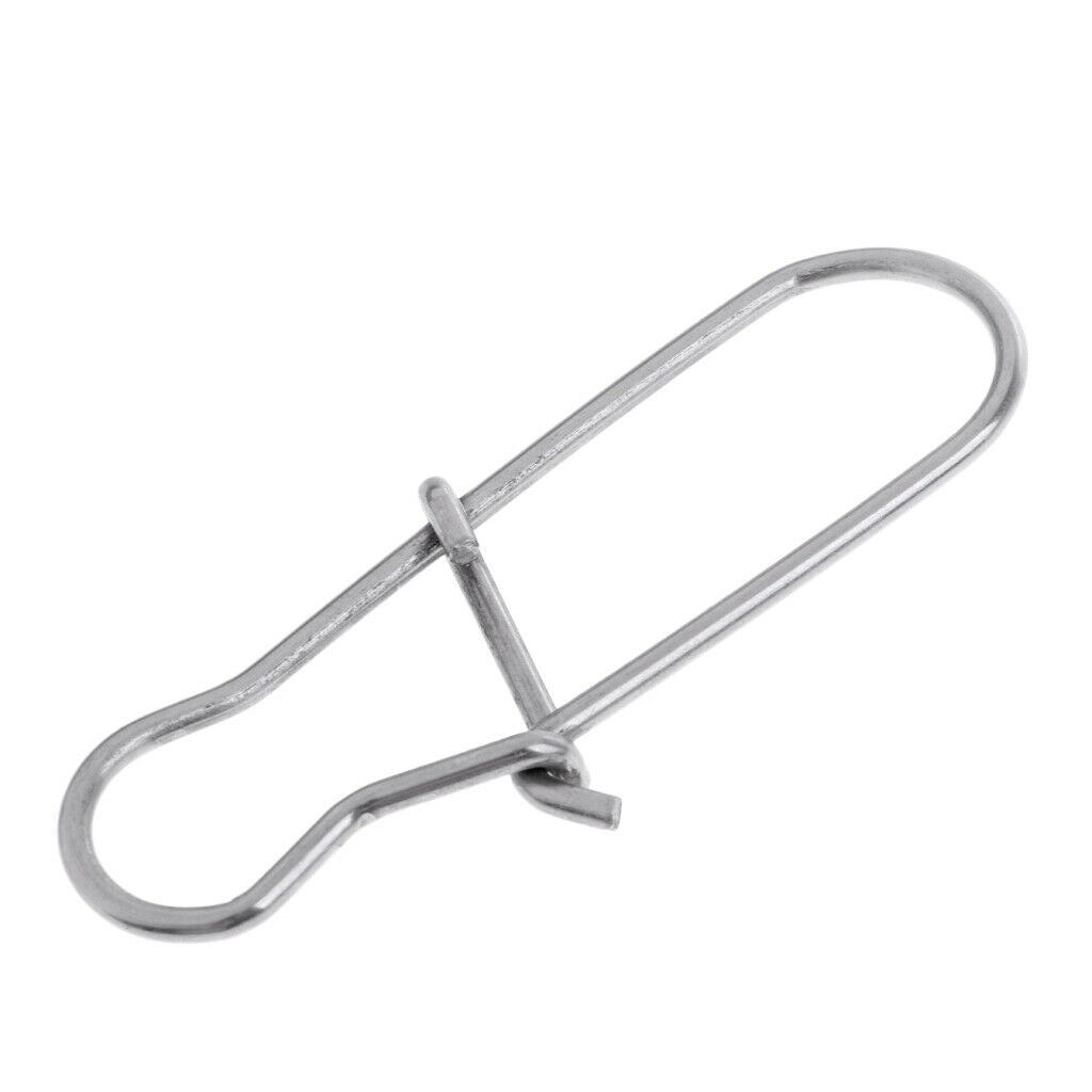 Fishing  Lock Snaps Rigged In Seconds Stainless Steel Flexible Rotation