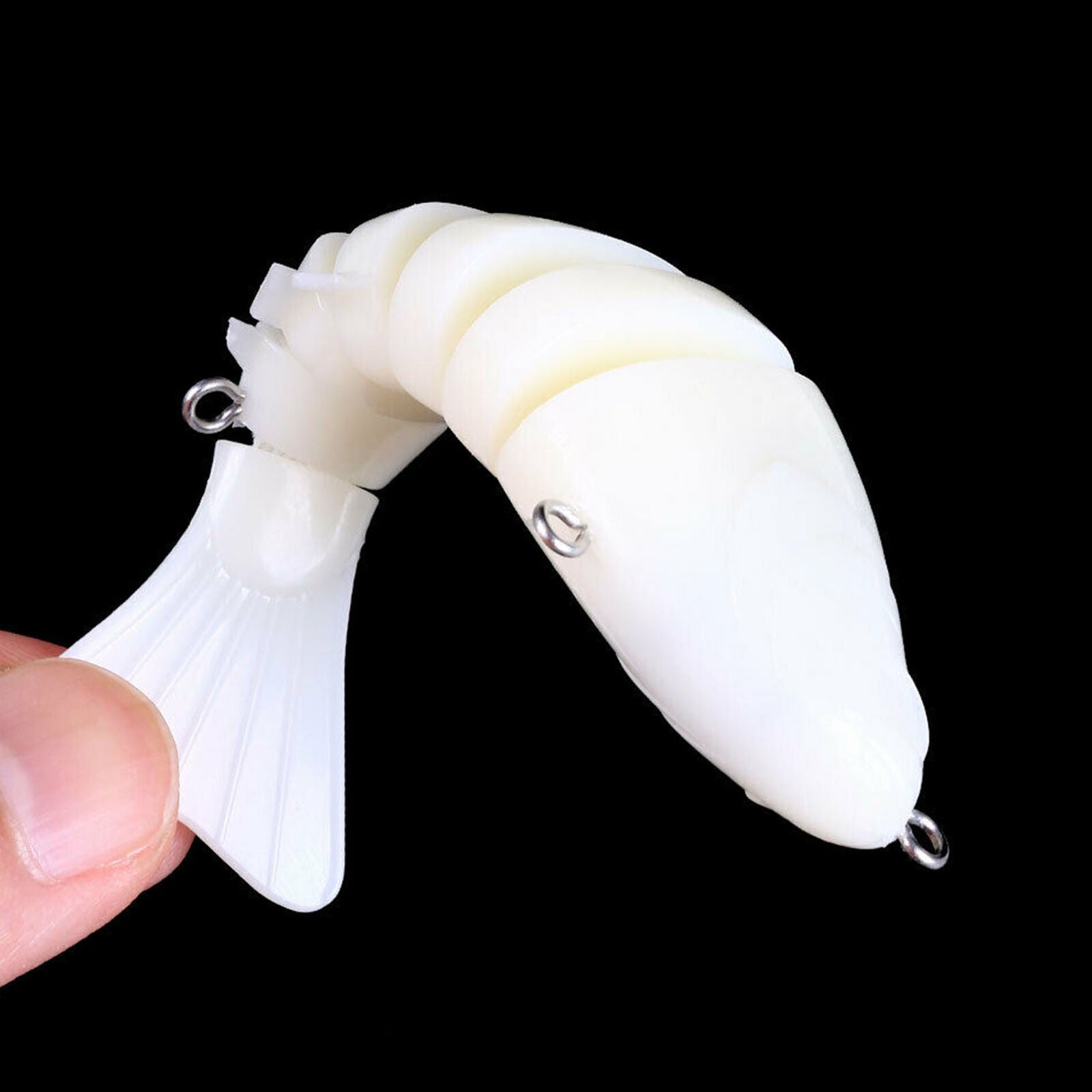 5x Blank Lure Jointed Fishing Bait 10cm/13.5g Unpainted Hard Crankbait