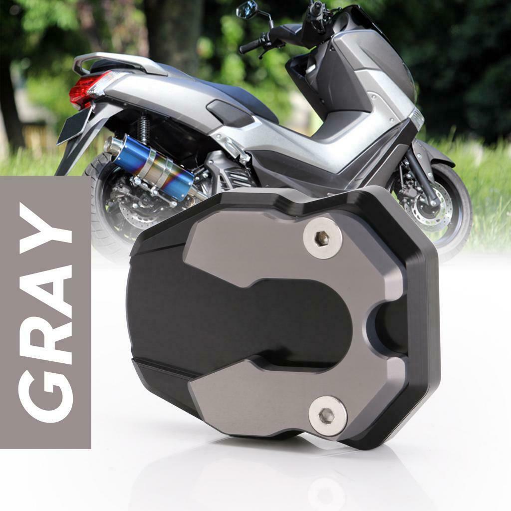 Motorcycle Kickstand Pad for Yamaha Nmax155 15-16   300 17-18 Grey