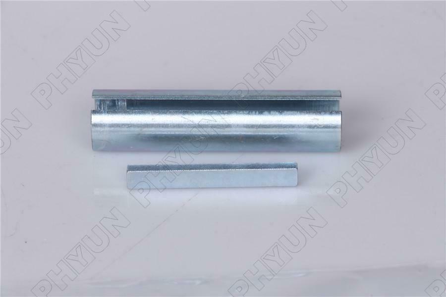 Steel Shaft Adapter Kit Bore Reducer Sleeve Bushing Sheave & Key 5/8"x 3/4" x 3"