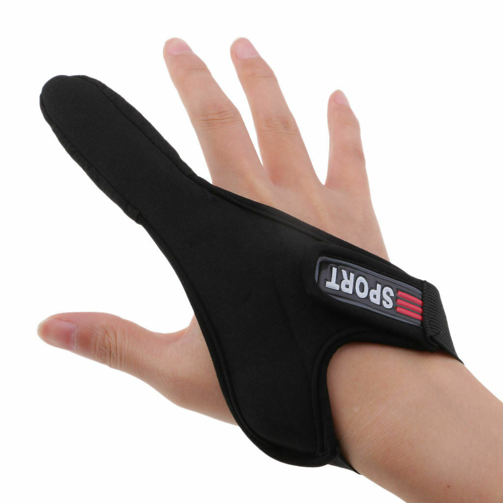 Adjustable Index Finger Protectors Anti-Slip One Single Finger Fishing Glove -