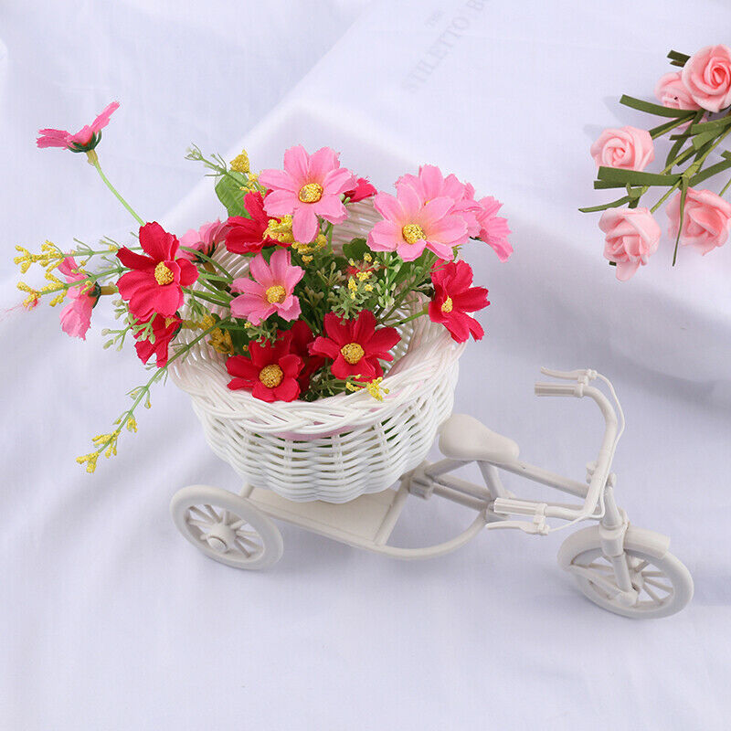 Flower Basket Container Home Vase Wedding Bike Tricycle Home Wedding Deco.l8