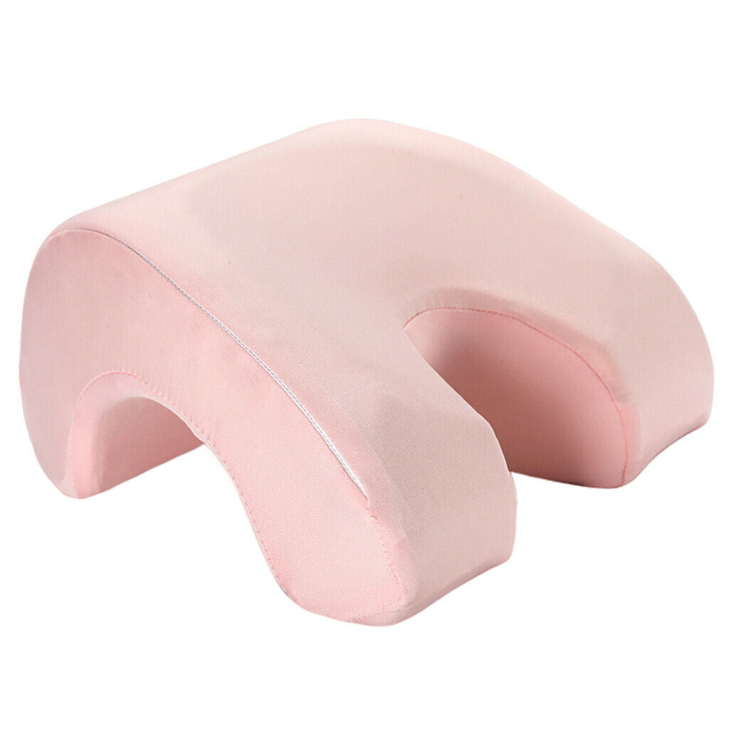 Office Nap Pillow Memory Foam Head Neck Pillow Travel Pillow Cushion Pink