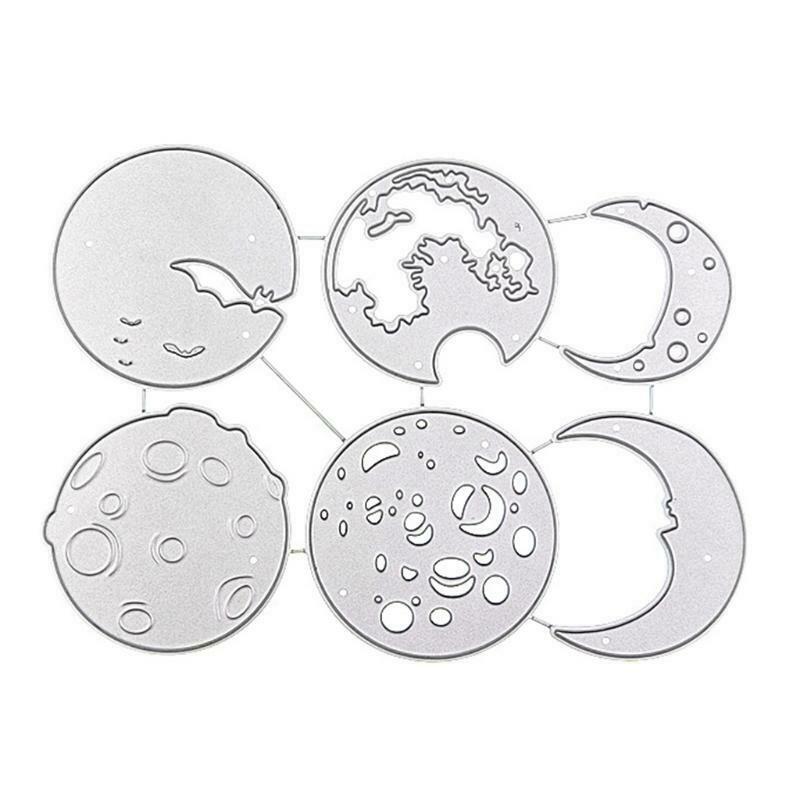 Sun Moon Metal Cutting Dies Stencil Scrapbooking DIY Album Stamp Paper Embossing