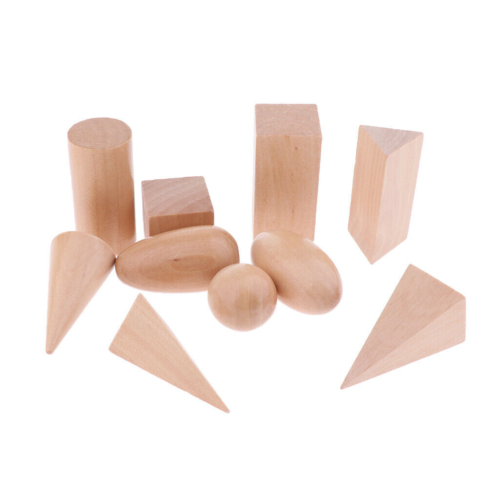 Kids Shape Wooden Blocks   Game Toys & Storage Bag Early Children
