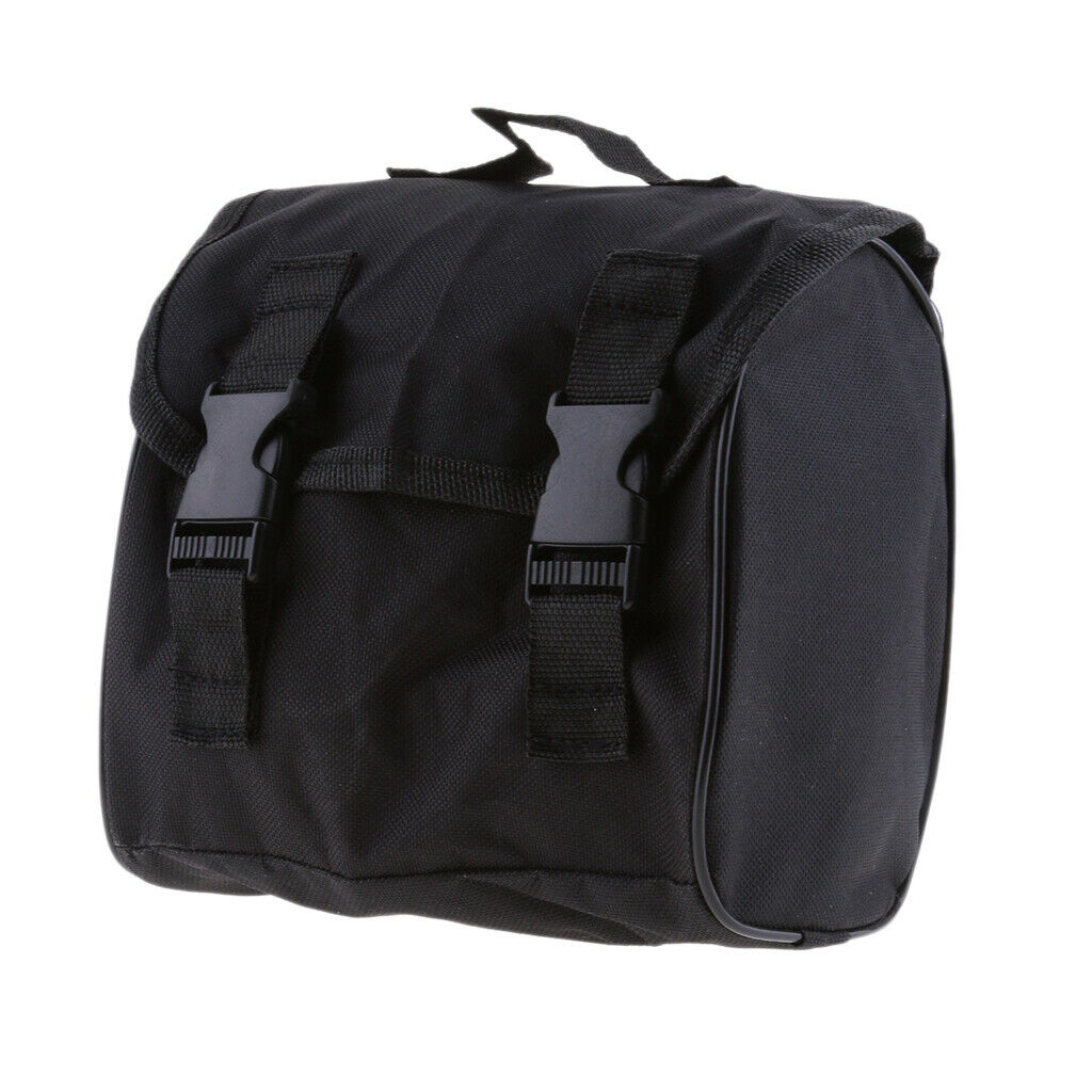 Black storage bag for single cylinder car metal