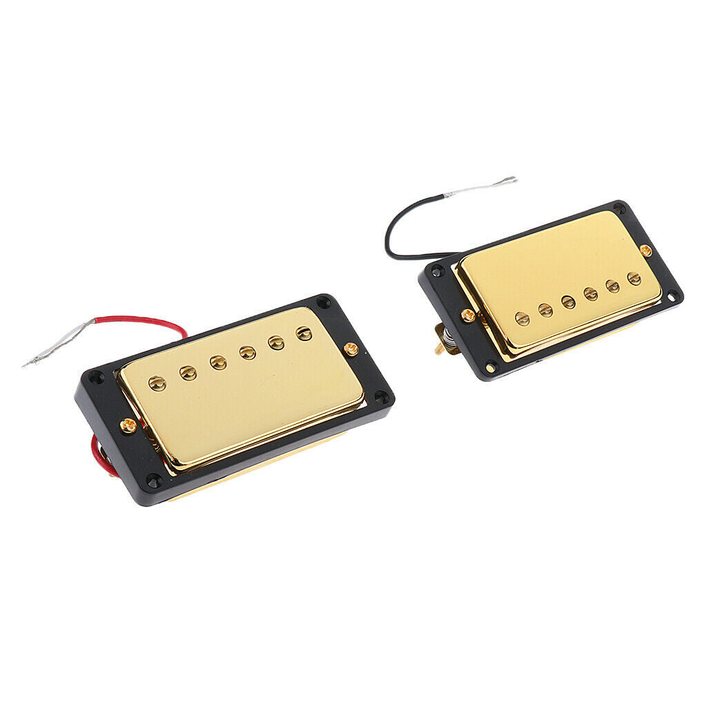 Golden Sealed Humbucker Pickup Set For   Les Paul Electric Guitar Parts NEW