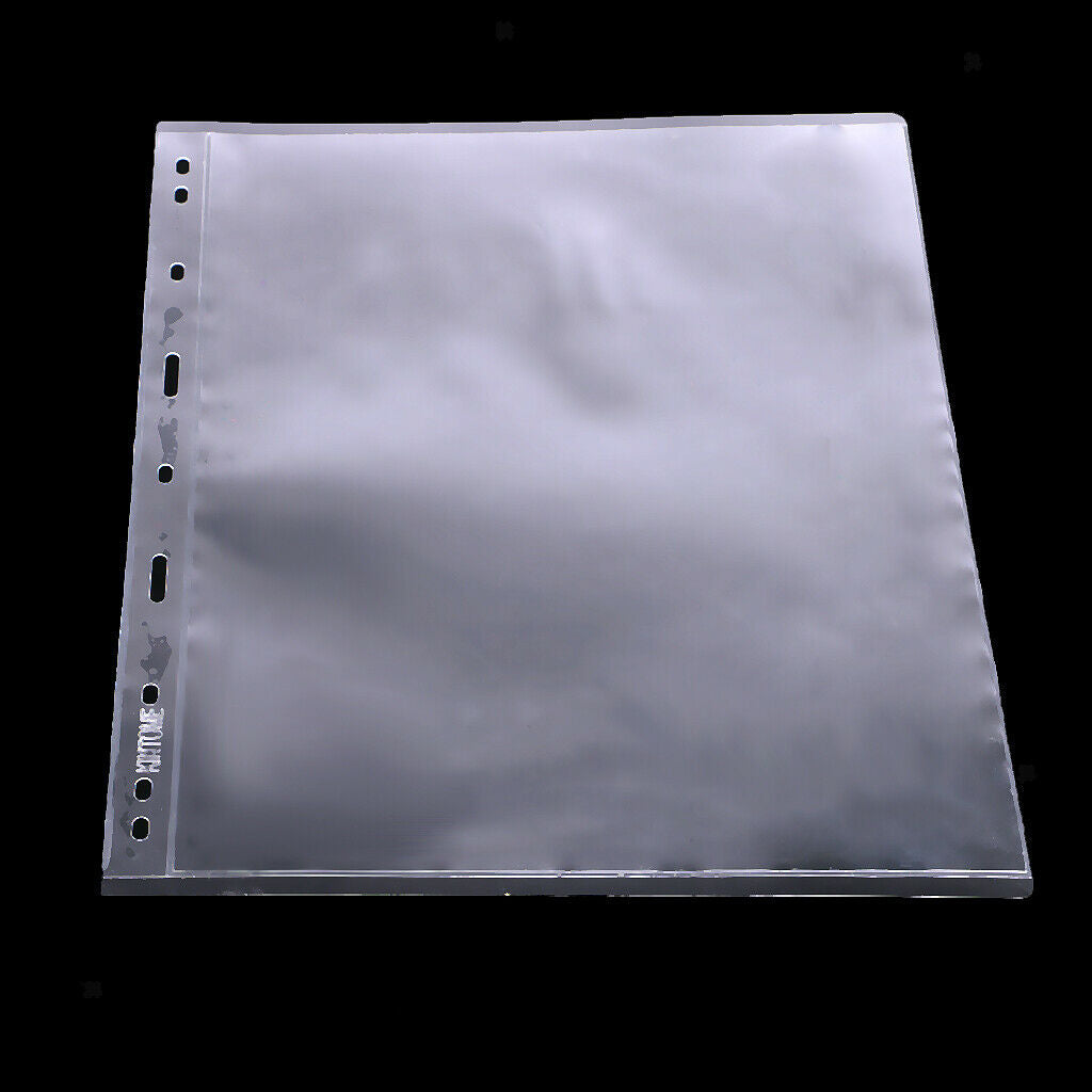 Banknotes Money PVC Page Of Paper Money Coin Album Loose-leaf Inners 1 Line